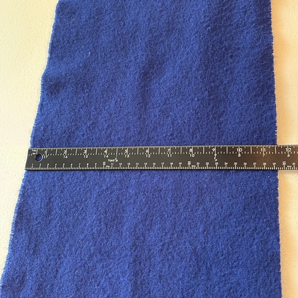 HARRODS of London Knightsbridge  Vintage SCARF Blue. -B6 - Picture 3 of 7